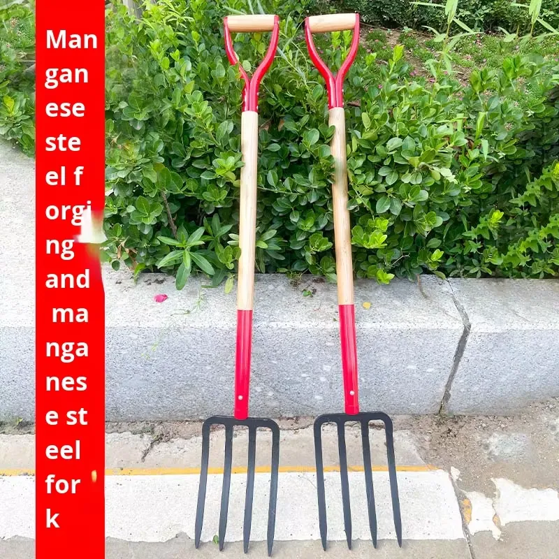 شوكة فولاذية بأربعة أسنان للحر - مراجعة Spade Digging Fork وسعره