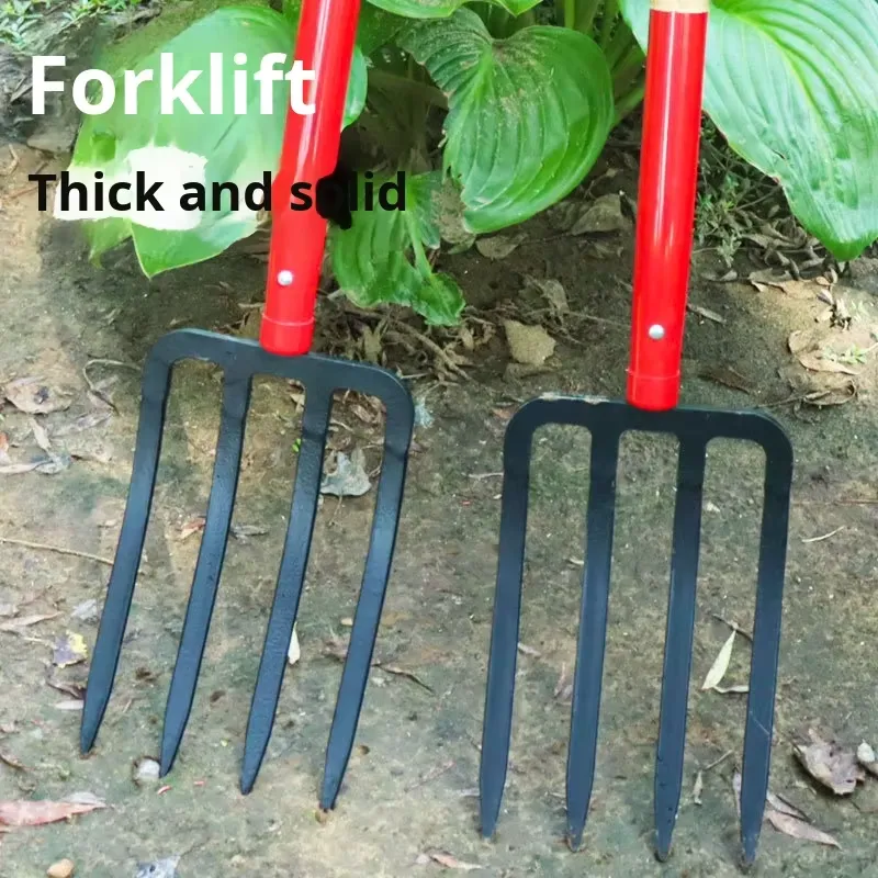 شوكة فولاذية بأربعة أسنان للحر - مراجعة Spade Digging Fork وسعره