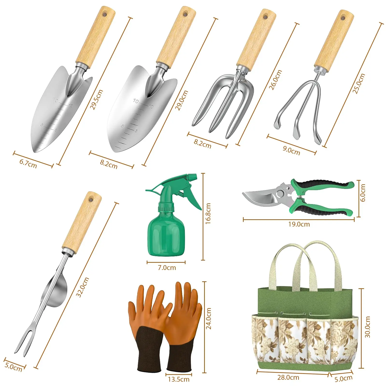 مجموعة أدوات يدوية للحديقة من  - مراجعة Spade Digging Fork وسعره