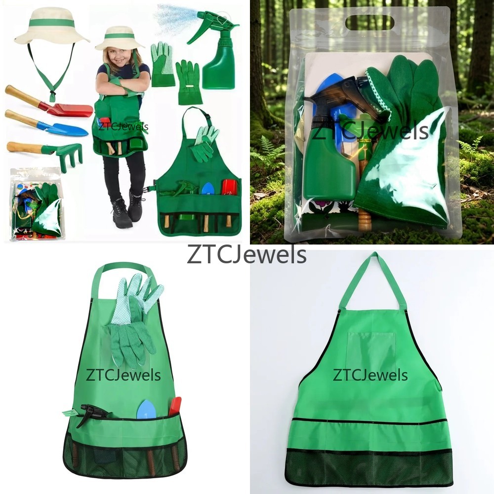 طقم أدوات وشاحنات صدرية للحديق - مراجعة Gardening Tools Girls وسعره