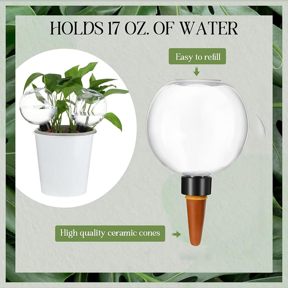 كرات ري ذاتية سعة 500 مل، نظام - مراجعة Self-Watering Planter وسعره